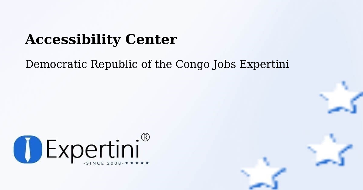 Accessibility Statement – Tshela - Democratic Republic of the Congo Jobs Expertini